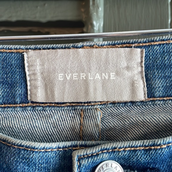 Everlane Hi-rise Medium Blue Skinny Jeans, Size 27 - Picture 5 of 6